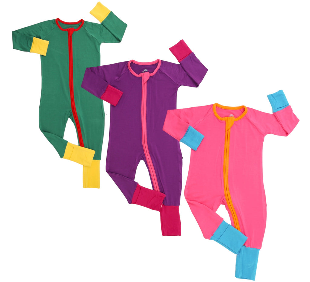 baby romper onesie, colorful baby clothing, berava